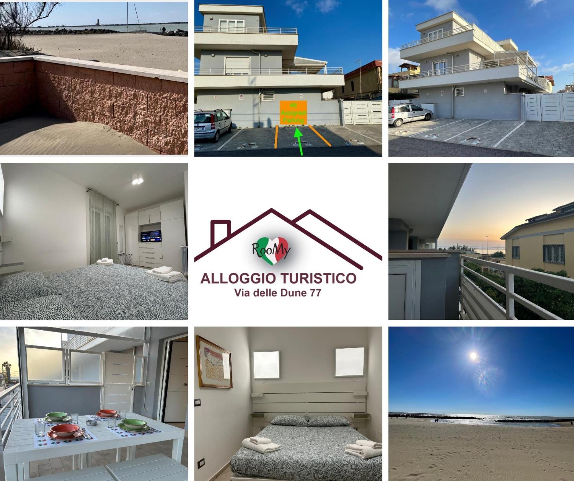 Alloggio Le Dune 77 Fiumicino Eksteriør bilde